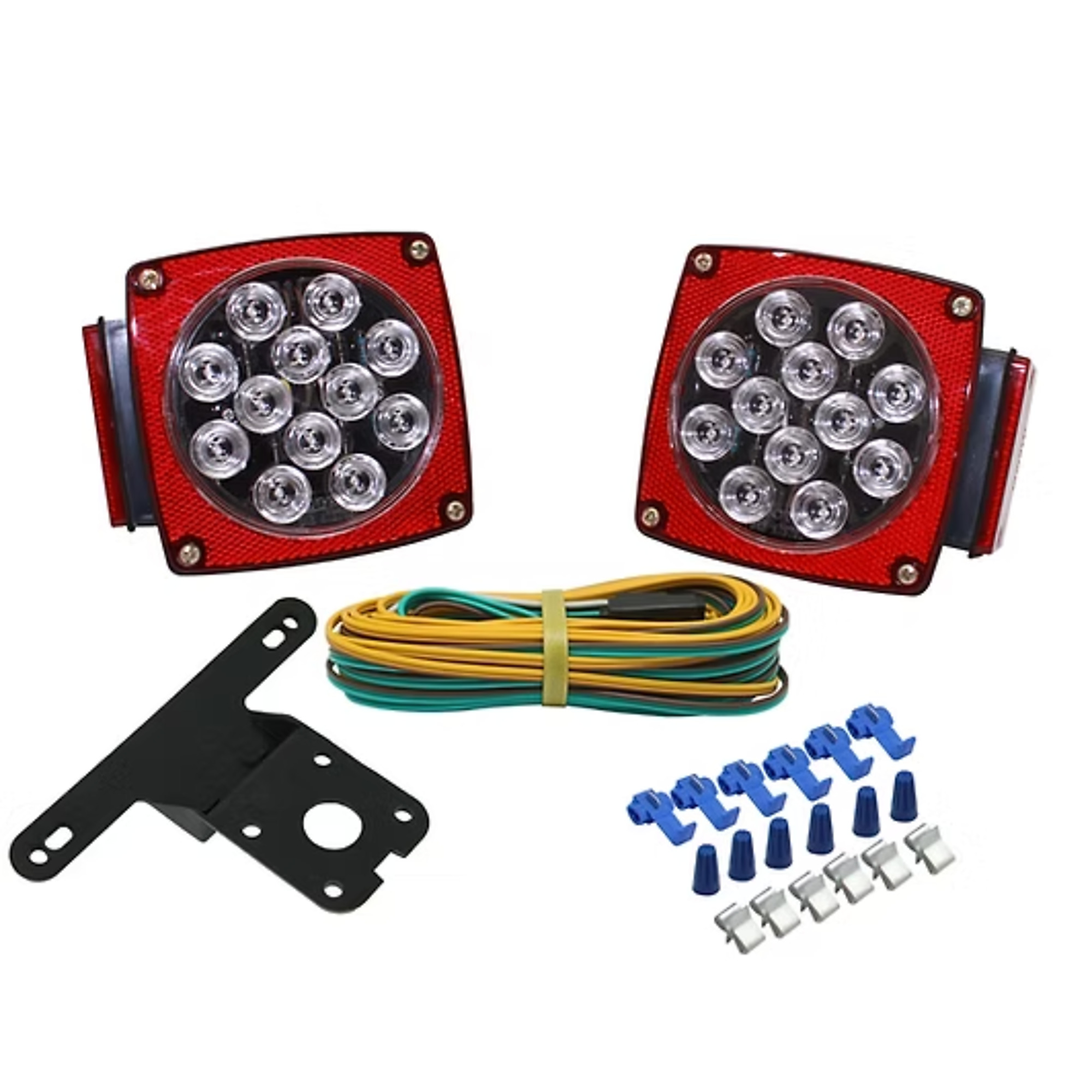 Uriah Products Trailer Light Kit — Stop/Tail/Turn, Clear LED, Model# UL942000